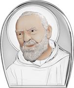 PADRE PIO MIS.7X9 DECORATO