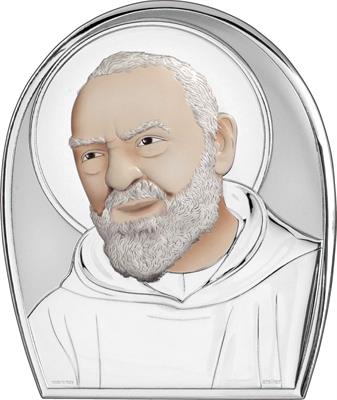 PADRE PIO MIS.17X21 DECORATO