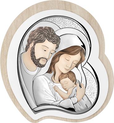 SACRA FAMIGLIA CUORE 15X17