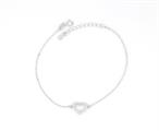 BRACCIALE DONNA CUORE TRAFOR ZIRCONATO ARG 925