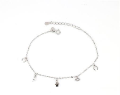 BRACCIALE DONNA CON PENDENTI ARG 925